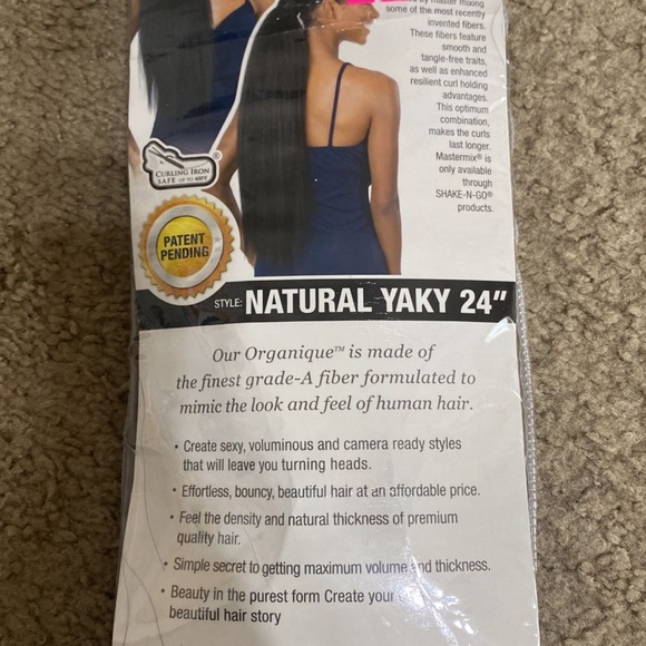 Organique Pony Pro Natural yaky 24” Color : 1 - Picture 4 of 12
